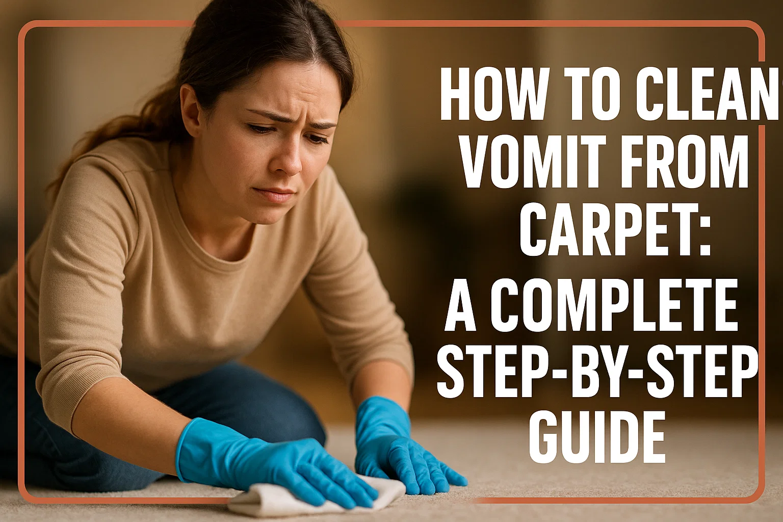 Clean Vomit From Carpet