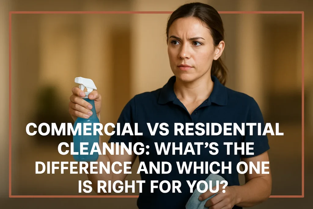 Commercial vs Residential Cleaning