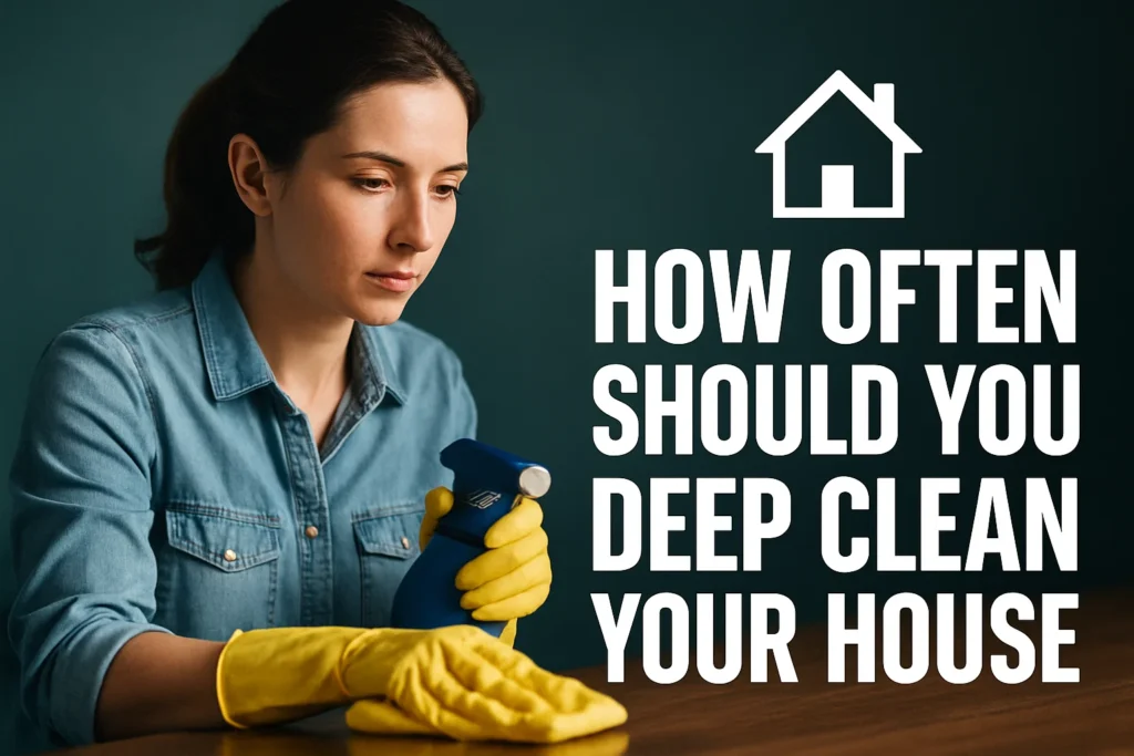 How Often Should You Deep Clean Your House