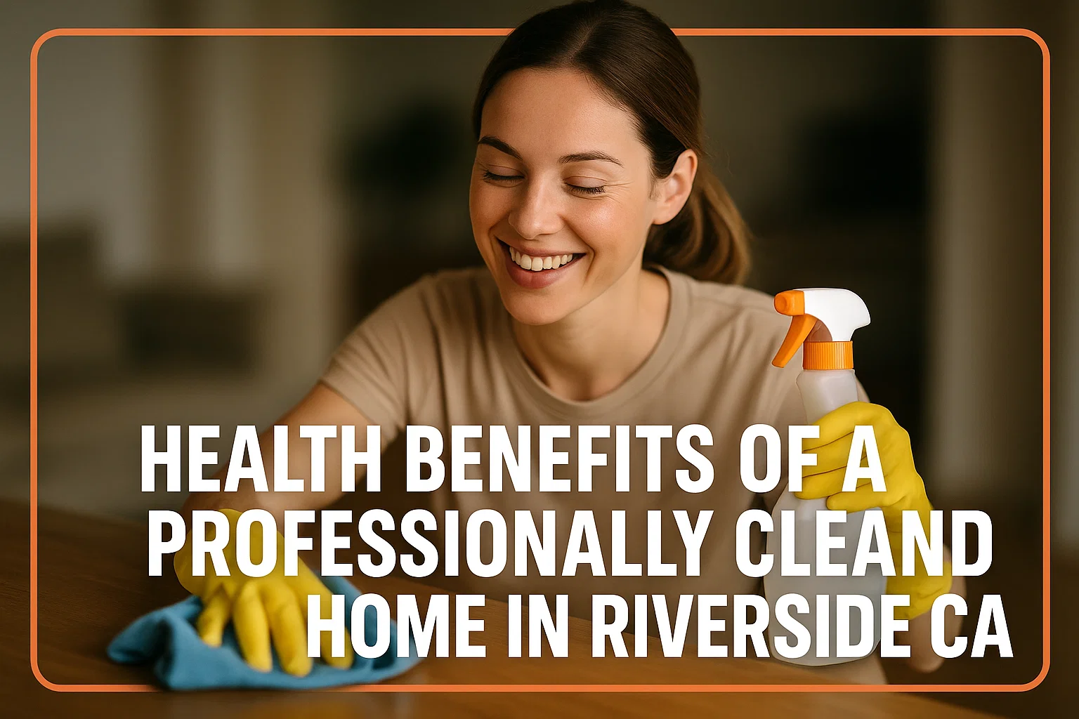 Health Benefits of a Professionally Cleaned Home in Riverside CA