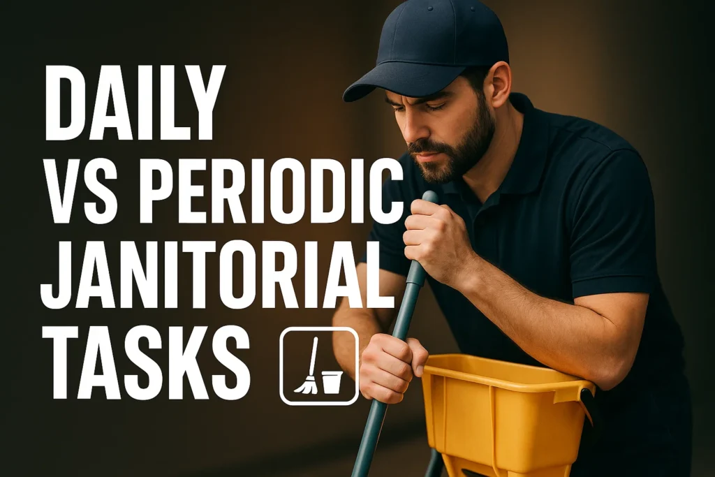 Daily vs Periodic Janitorial Tasks