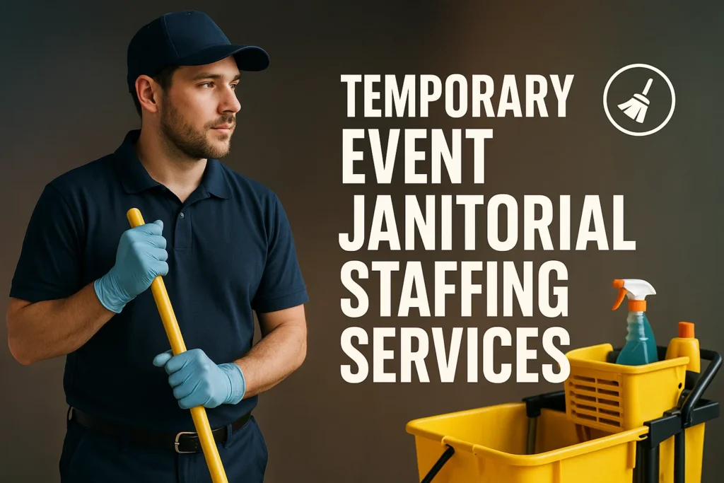 Temporary Event Janitorial Staffing Services