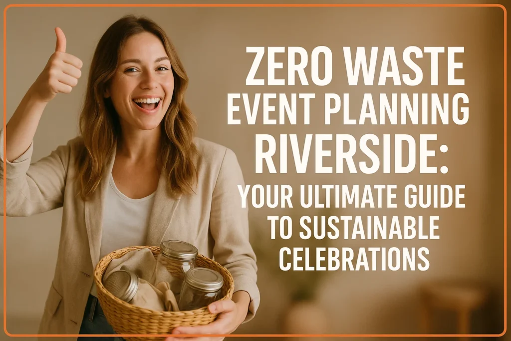 Zero Waste Event Planning Riverside: Your Ultimate Guide to Sustainable Celebrations