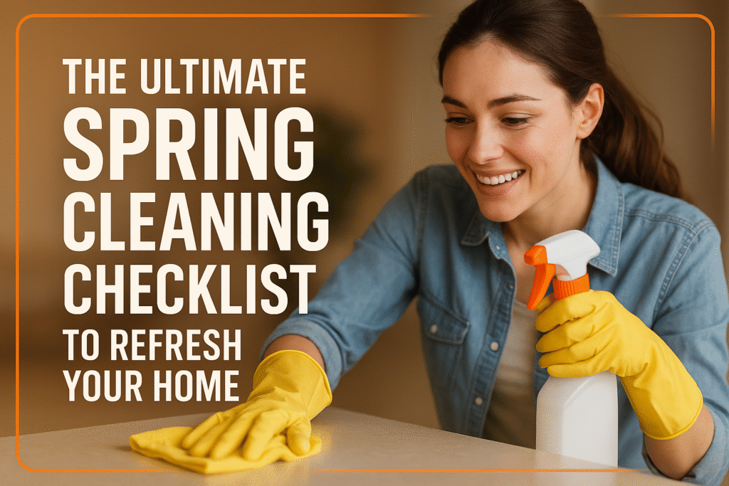 The Ultimate Spring Cleaning Checklist to Refresh Your Home