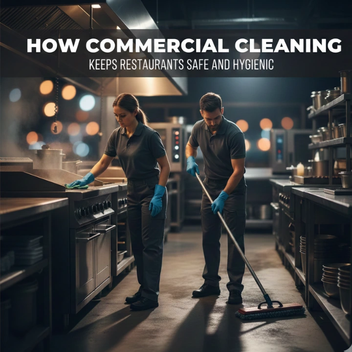 How Commercial Cleaning Keeps Restaurants Safe and Hygienic
