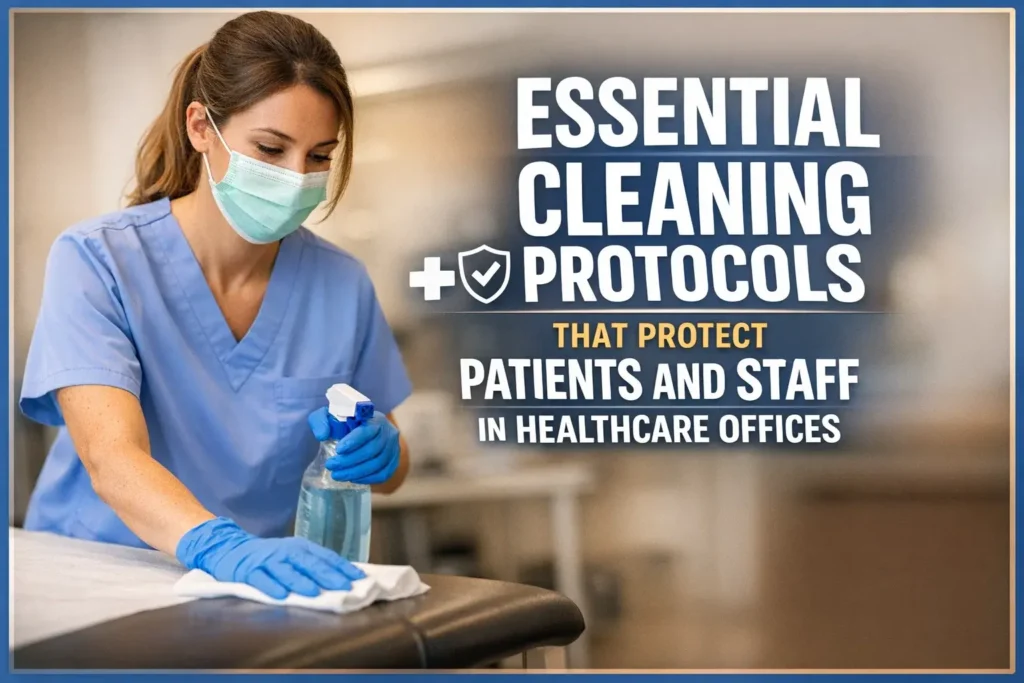 Essential Cleaning Protocols That Protect Patients and Staff in Healthcare Offices