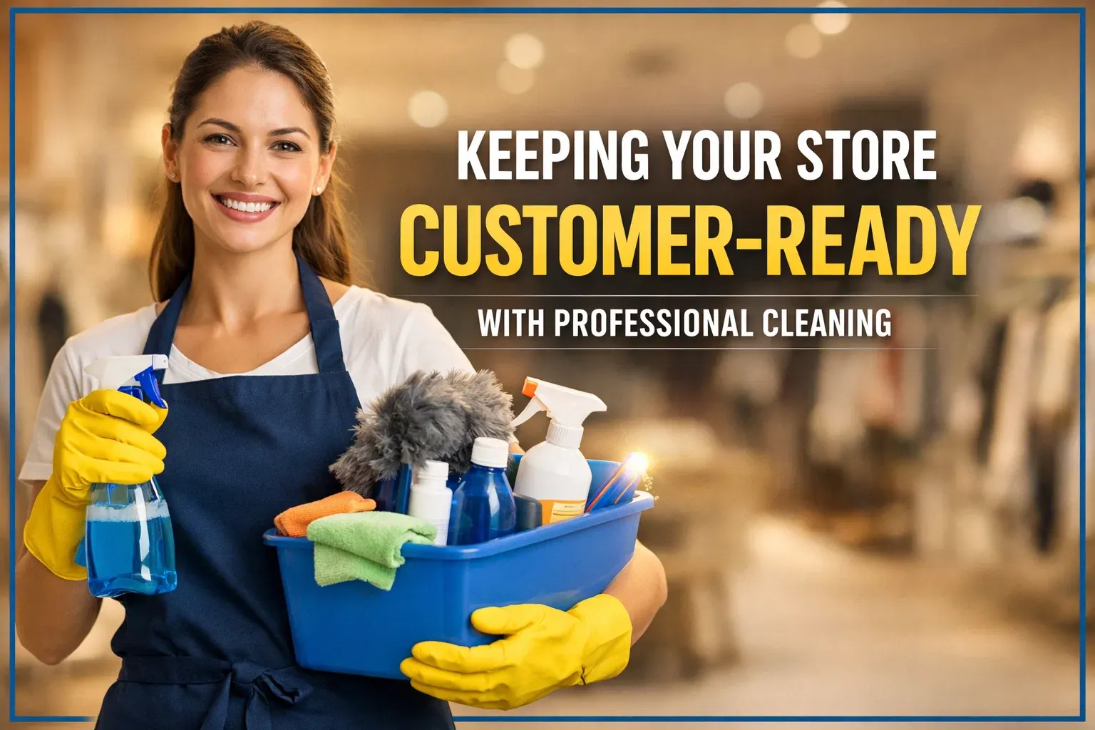 Keeping Your Store Customer-Ready With Professional Cleaning