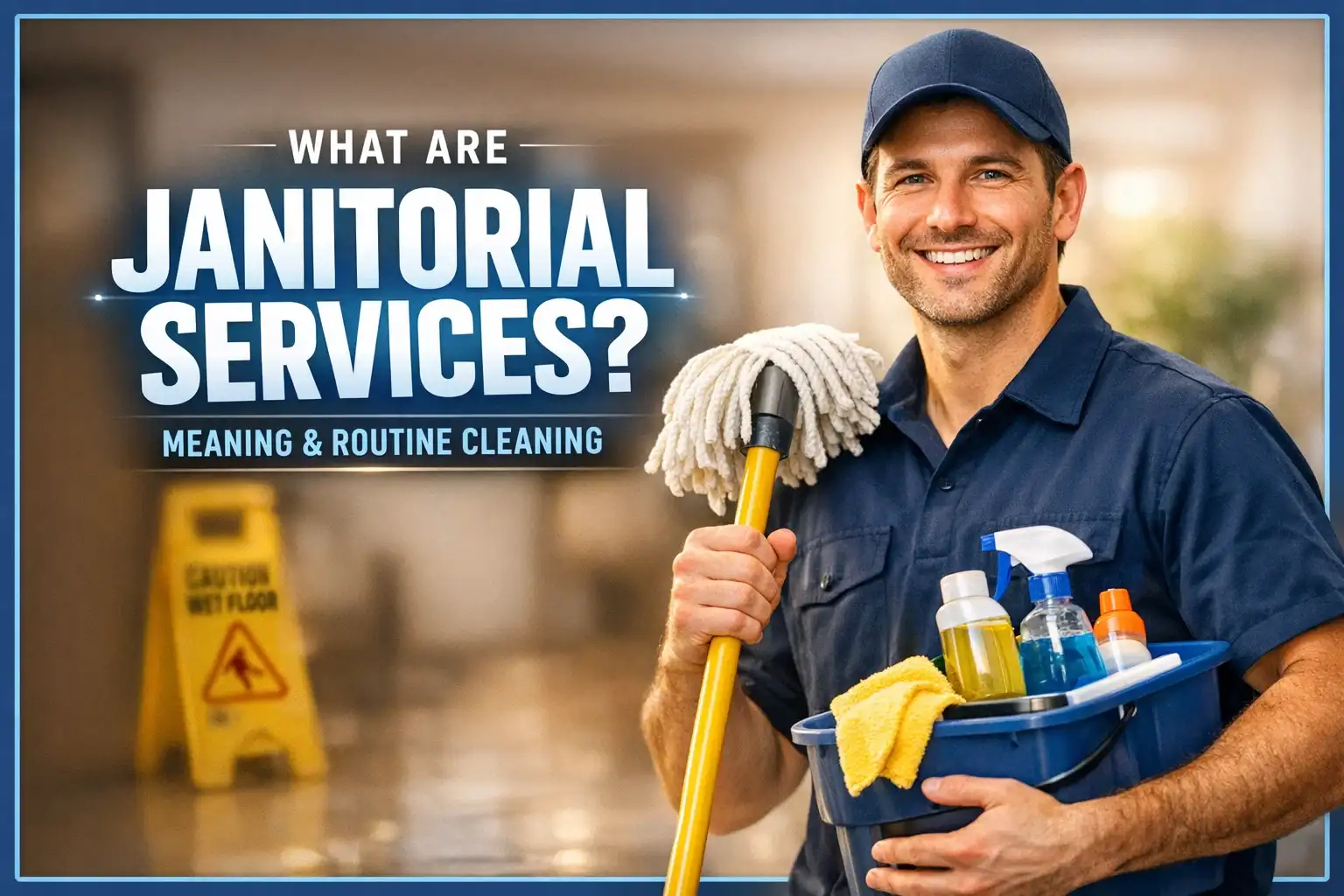 What Are Janitorial Services? Meaning & Routine Cleaning