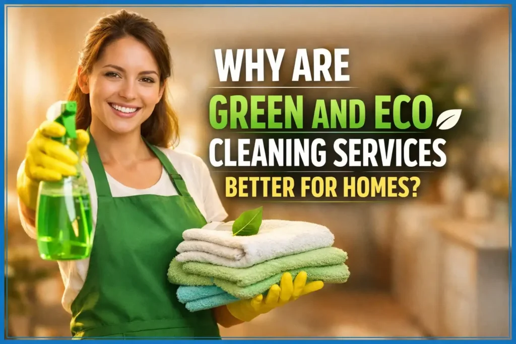 Why Are Green and Eco Cleaning Services Better for Homes?